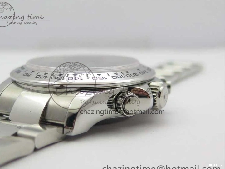 MiroTime 0116 Vibrant Daytona 116520 SS Noob 1:1 Best Edition Black Dial On SS Bracelet A 2987